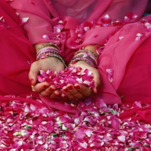 Offrandes en l'honneur des dieux au Gujarat (Inde) / Offerings to the gods in Gujarat (India)