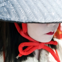 A Kyoto, une geisha lors de la ceremonie du Jidai Matsuri (festival des ages revolus) (Japon) / In Kyoto, a geisha during the Jidai Matsuri ceremony (festival of bygone days) (Japan)