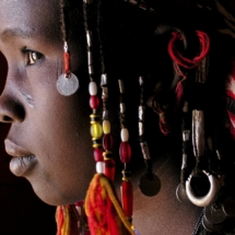 Salamanta, jeune bergere Peule (Burkina Faso) / Salamanta, a young Peul shepherd girl (Burkina Faso)