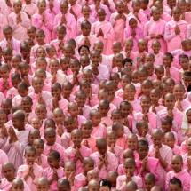 Aung Myae Oo 1 - A l'ecole monastique de Sagaing pour les enfants de familles demunies (Myanmar) /